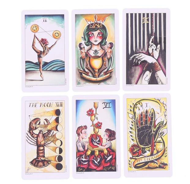 Imagem de Eight Coins Tattoo Tarot Deck Tarô Oito Moedas Baralho de Cartas de Oráculo