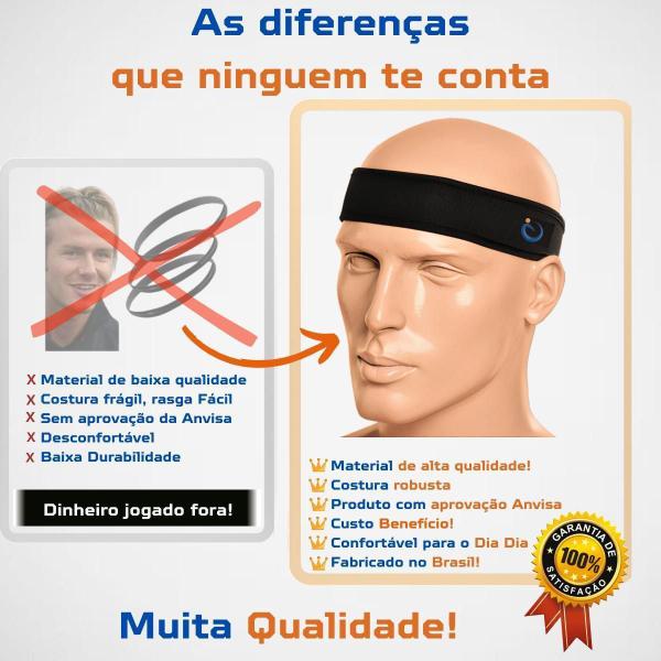 Imagem de Eira Faixa Para Cabeça Em Neoprene Esportiva