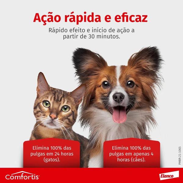 Imagem de  Elanco Comfortis Antipulgas e Carrapatos Com 1 Comprimido de 810Mg Para Cães de 18kg até 27kg