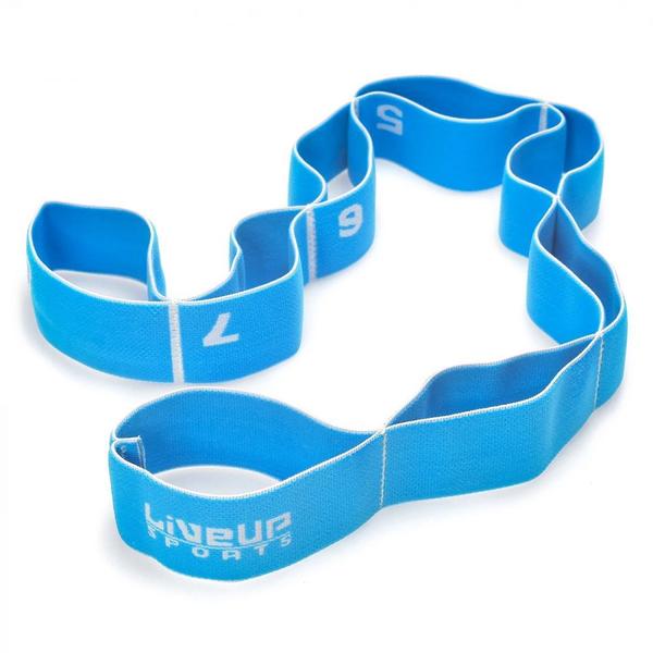 Imagem de Elasticband Faixa Elastica Tecido Multinivel Forte Azul  Liveup Sports 