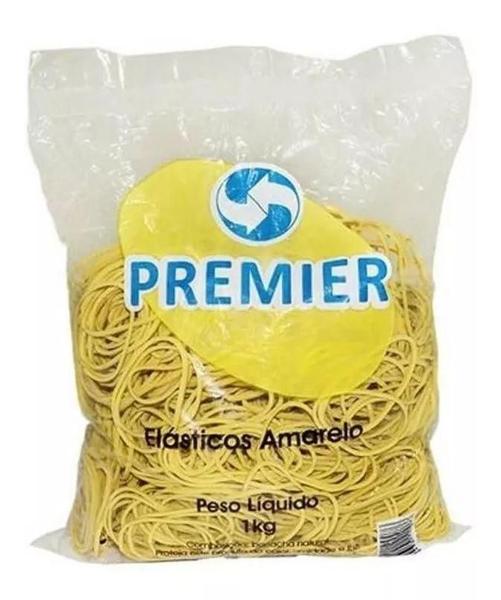 Imagem de Elastico Amarelo 1200 Unidades 1Kg