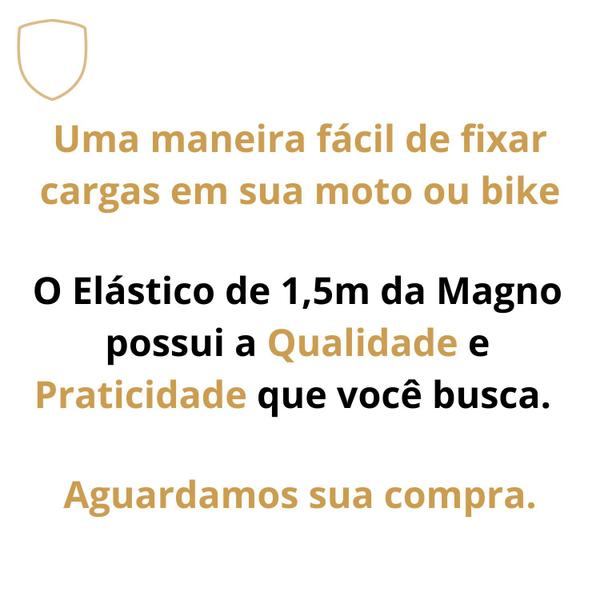 Imagem de Elástico Bagageiro 1.50m Gancho Plástico MAGNO