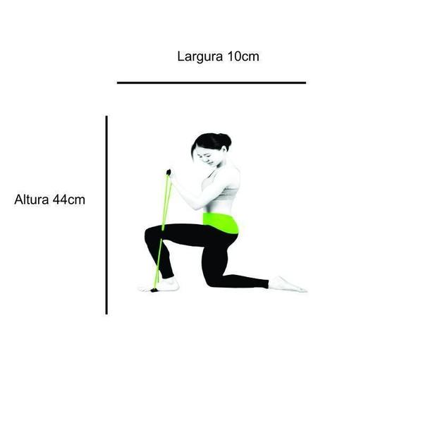 Elástico D Tensão 8 Para Malhar Extensor Academia Pilatesfit - Cross Imagem de Elástico D Tensão 8 Para Malhar Extensor Academia Pilatesfit