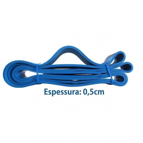 Imagem de Elastico em Oito Tensao Forte + Super Band 4,5 Cm + Extensor Super Forte  Liveup Sports 