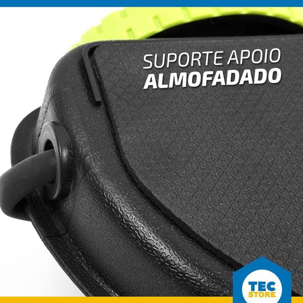 Imagem de Elastico Exercicios Roda Abdominal Saude Corpo Fit Academia