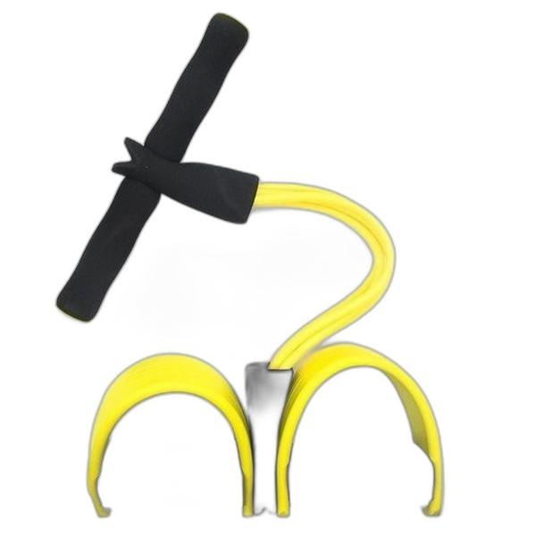 Imagem de Elastico Extensor Academia Casa Exercicio 4 Tubos - Amarelo