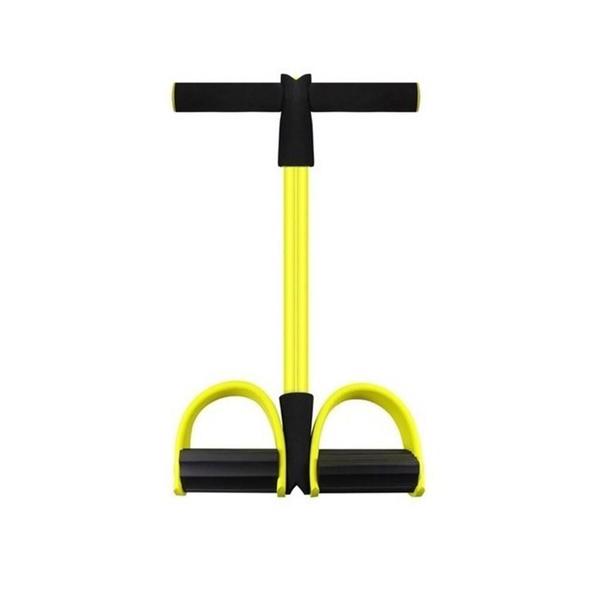 Imagem de Elastico Extensor Academia Casa Exercicio 4 Tubos - Amarelo