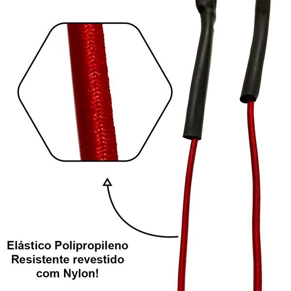 Imagem de Elástico Extensor De Tensão Exercícios Leve Treino Academia Braços Multifuncional Musculação Exercícios