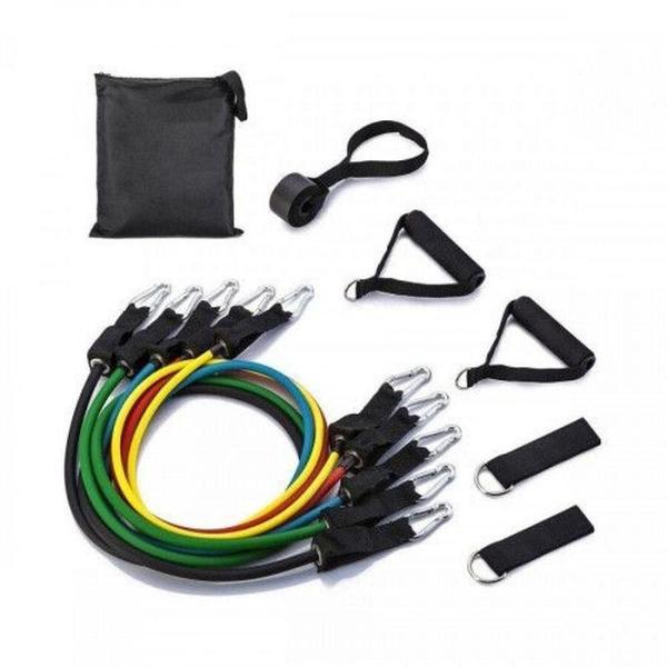 Imagem de Elástico Extensor Exercícios Power Resistance Bands LT-011 - Fortaleça Seus Músculos em Casa ou em Qualquer Lugar