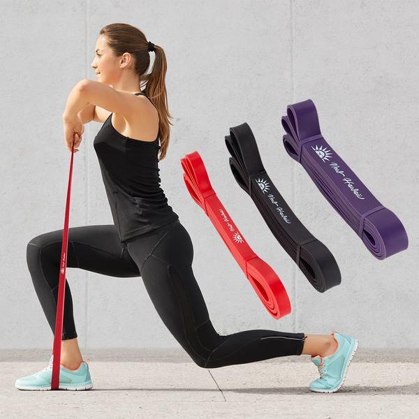 Elástico Extensor Kit 3 Bumbum Band Musculação Fitness Treino Em Casa Fortalecimento Musculação - New Hawaii Imagem de Elástico Extensor Kit 3 Bumbum Band Musculação Fitness Treino Em Casa Fortalecimento Musculação
