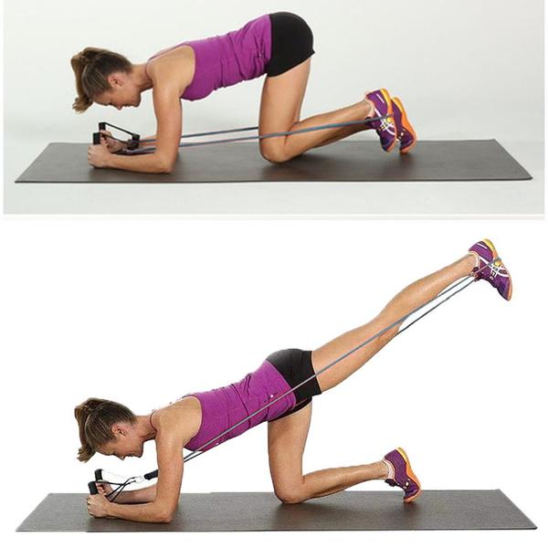 Elástico Extensor Revestido Musculação Treino Academia - Médio - Natural Fitness Imagem de Elástico Extensor Revestido Musculação Treino Academia - Médio