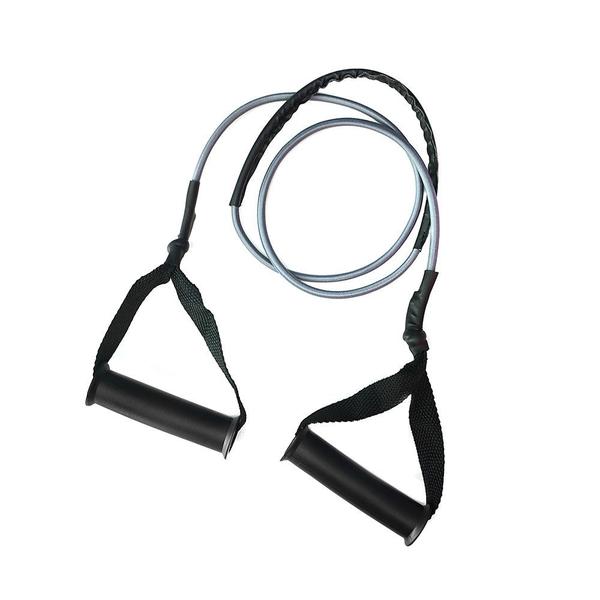 Elástico Extensor Revestido Musculação Treino Academia - Médio - Natural Fitness Imagem de Elástico Extensor Revestido Musculação Treino Academia - Médio