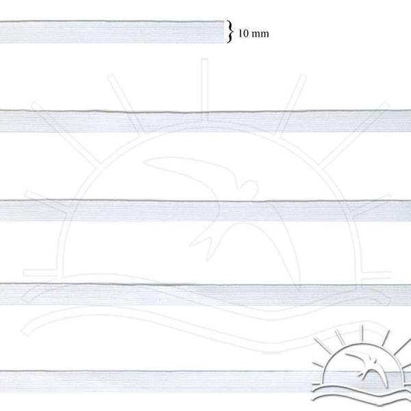 Imagem de Elástico Pigeon Branco São José nº 16 (10,0mm) - 100 metros