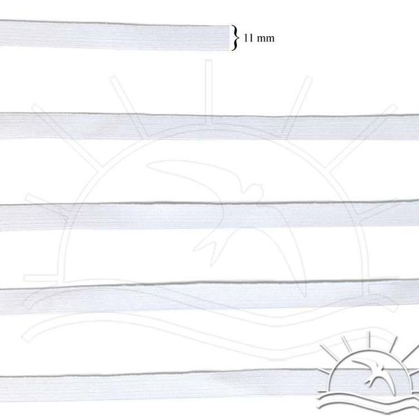 Imagem de Elástico Pigeon Branco São José nº 18 (11,0mm) - 100 metros