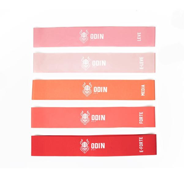 Elastico Treino Mini Band + Super Band Extensor Odin Fit Imagem de Elastico Treino Mini Band + Super Band Extensor Odin Fit