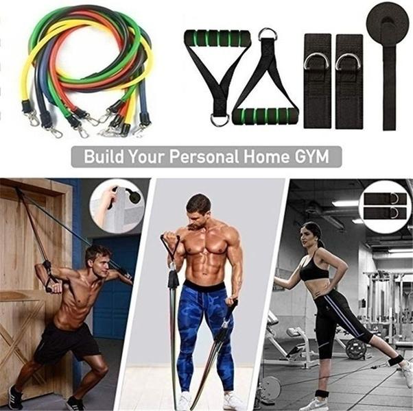 Elásticos Extensores Para Exercícios 11 Peças Kit Completo Oferta Kit Elásticos Extensores 11 Peças Exercícios Musculaçã - Online Imagem de Elásticos Extensores Para Exercícios 11 Peças Kit Completo Oferta Kit Elásticos Extensores 11 Peças Exercícios Musculaçã