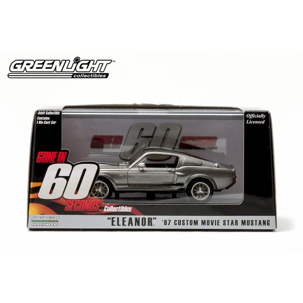 Imagem de Eleanor '67 Custom Mustang Shelby Gt500 - 60 Segundos - Hollywood - 1/43 - Greenlight