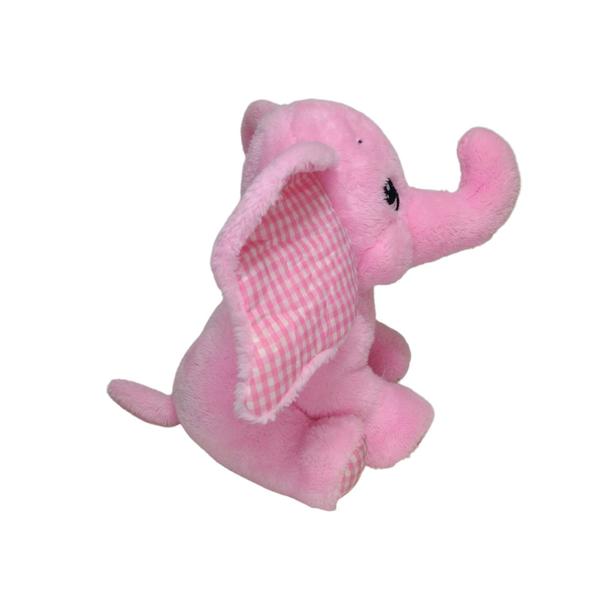 Elefante Baby de Pelúcia 38cm Sonoro - Tuka Toy Imagem de Elefante Baby de Pelúcia 38cm Sonoro