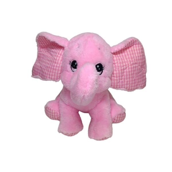 Elefante Baby de Pelúcia 38cm Sonoro - Tuka Toy Imagem de Elefante Baby de Pelúcia 38cm Sonoro