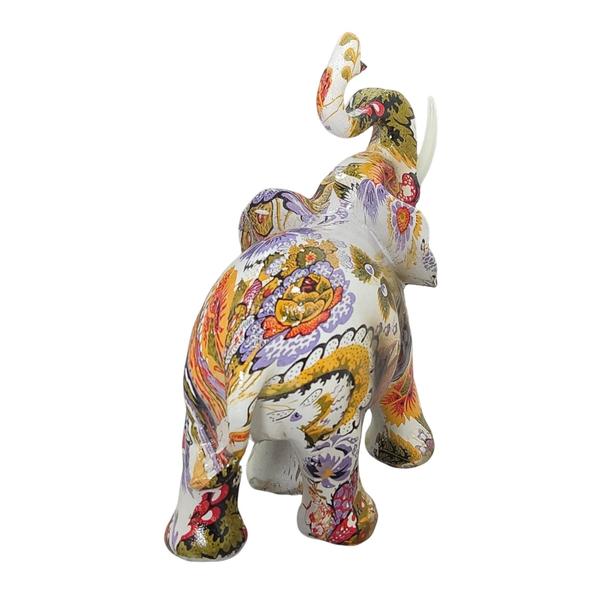 Imagem de Elefante Decorativo Em Resina Indiano Sabedoria Sorte Z300