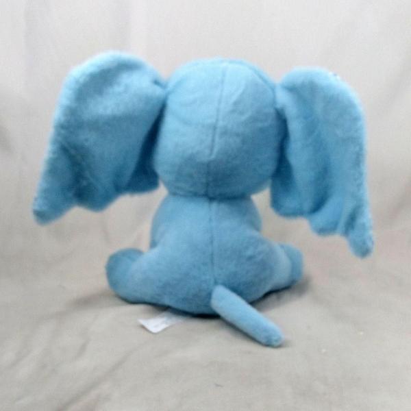 Imagem de Elefante Pelúcia Azul 28 Cm Altura