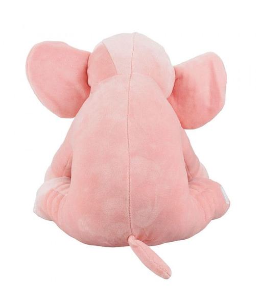 Imagem de Elefante Rosa Sentado 27cm - Pelúcia