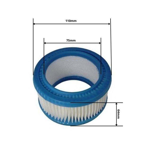 Elemento Filtro Ar Para Com Bordas De Borracha Para Compressor De Ar Schulz - 830.1257-0 Imagem de Elemento Filtro Ar Para Com Bordas De Borracha Para Compressor De Ar Schulz - 830.1257-0