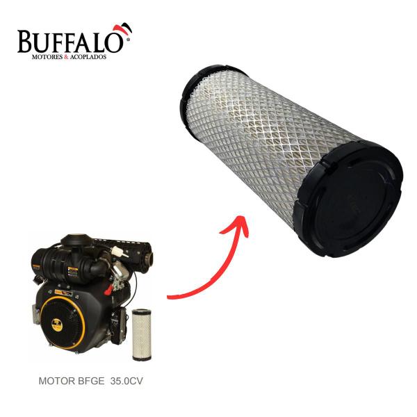Elemento Filtro de Ar Externo P/ Motor BFGE 35.0 CV - 12383 - Buffalo Imagem de Elemento Filtro de Ar Externo P/ Motor BFGE 35.0 CV - 12383