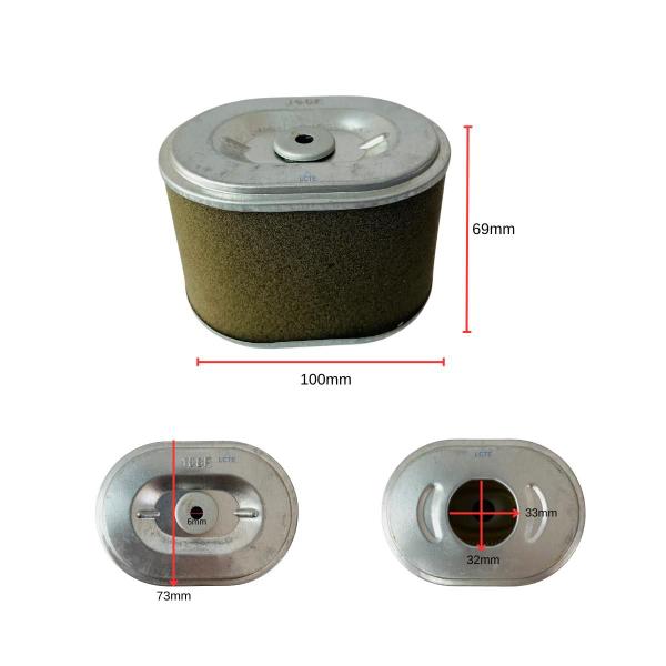 Elemento Filtro de Ar P/ Motobomba de Pressão á Gasolina - Buffalo Imagem de Elemento Filtro de Ar P/ Motobomba de Pressão á Gasolina