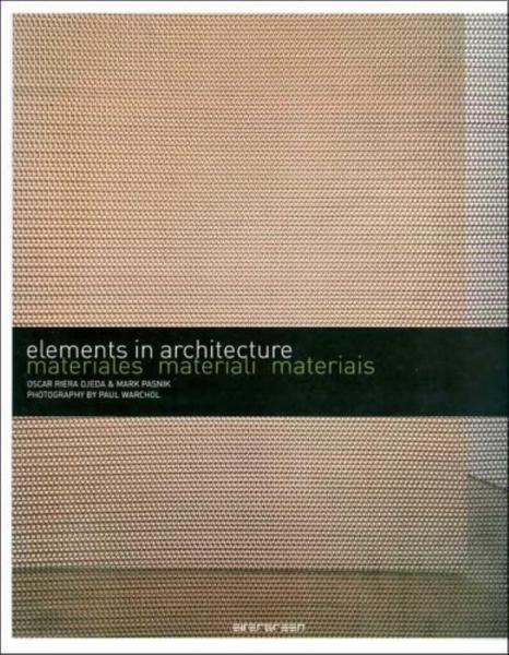 Imagem de Elements in Architecture Materiales - TASCHEN