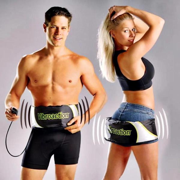 elétrica vibratória cinta de vibroaction modelador de corpo cinto de massagem Imagem de elétrica vibratória cinta de vibroaction modelador de corpo cinto de massagem