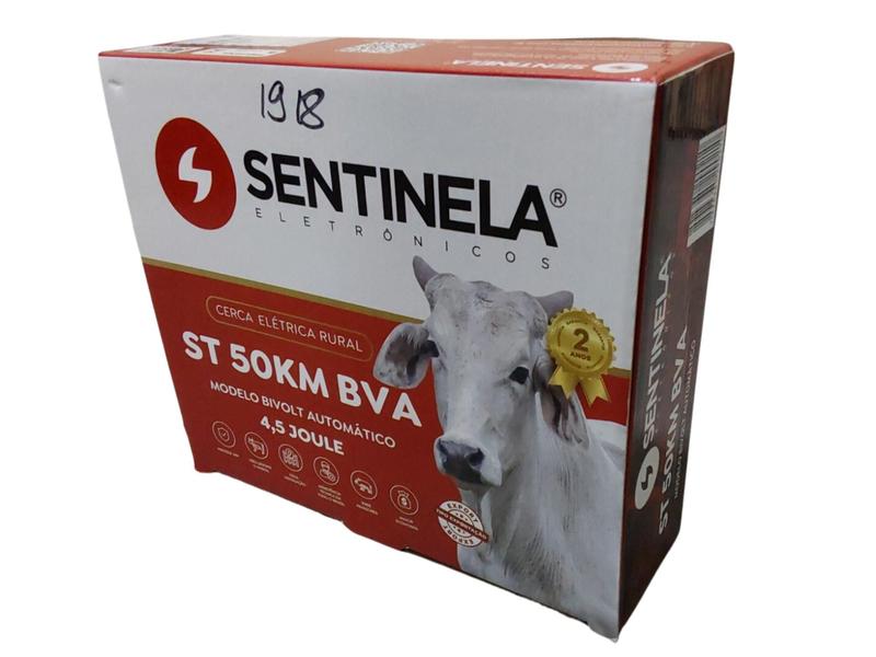 Imagem de Eletrificador de Cerca Rural ST 50KM BVA Bivolt Auto.- Sentinela