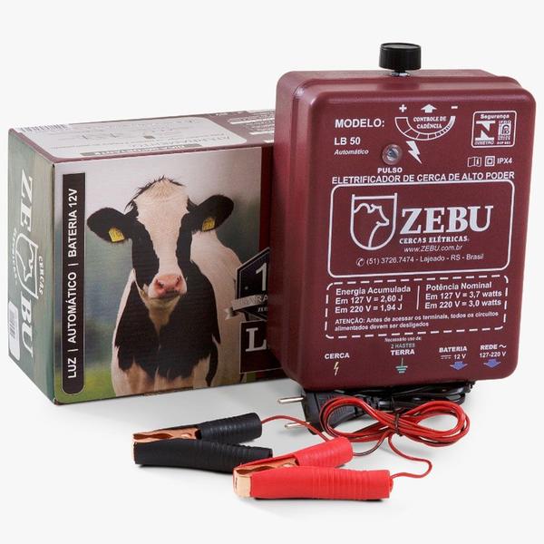 Imagem de Eletrificador de Cerca Zebu Automático LB50 19747