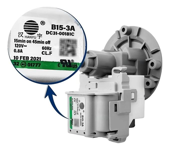 Imagem de Eletrobomba 127v Máquina Samsung Lava E Seca Lavadora