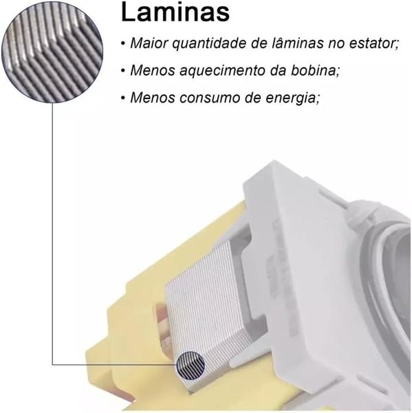 Imagem de Eletrobomba Askoll 127v Com Protetor Térmico Brastemp Consul Electrolux Colormaq