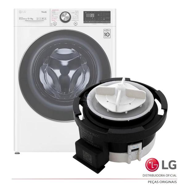 Imagem de Eletrobomba / bomba de drenagem lava e seca lg 26v cv3011wg4 cv5010ts4 - eau64082902