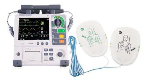 Imagem de Eletrodo Pás Adesivas Desfibrilador Cardioversor Comen