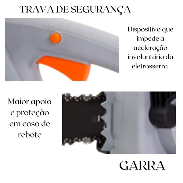 Imagem de Eletrosserra Ecs2000 Sabre 16 Polegadas 2000W Kawashima 220V