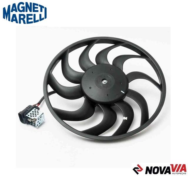 Imagem de Eletroventilador Chevrolet Agile 2006 em Diante Corsa 2007 Ate 2011 Montana 2005 Ate 2016 Sem Defletor Magneti Marelli