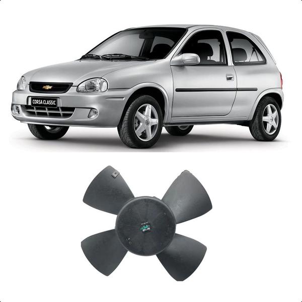 Imagem de Eletroventilador Chevrolet  Corsa 1994 Ate 2002 Corsa Sedan 2000 Ate 2005 Corsa Vhc 2000 Ate 2010 Sem ar Ymax