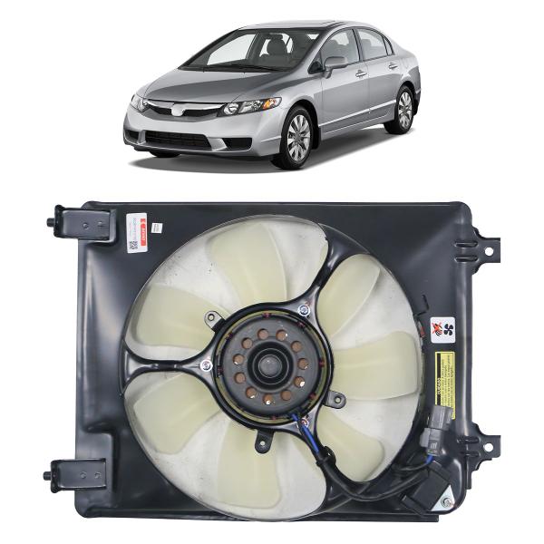 Imagem de Eletroventilador Civic 1.8 Flex Automático 2007 A 2012