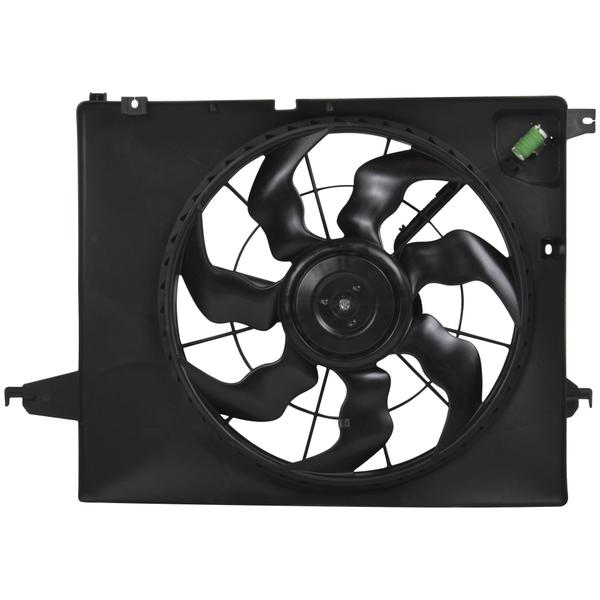 Imagem de Eletroventilador Completo Hyundai Santa Fé 253802W800