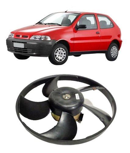 Imagem de Eletroventilador do radiador fiat palio fiorino siena 1.0 1.3 - 46449102 ventoinha c/5 pás sem ar co