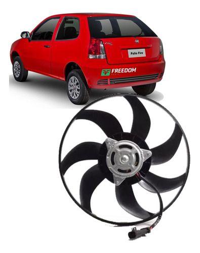 Imagem de Eletroventilador do radiador fiat palio strada fire gm corsa - 46816876 ventoinha c/7 pás com ar con