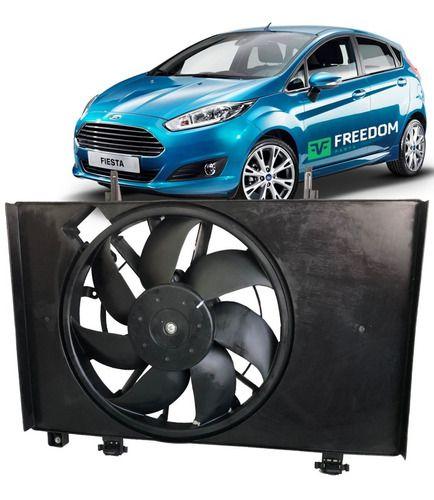 Imagem de Eletroventilador do radiador ford new fiesta ka 2010 á 2017 ventoinha c/defletor