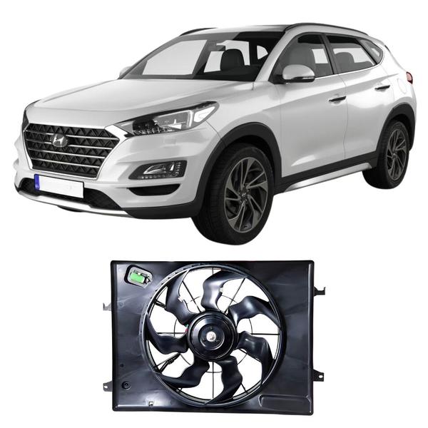 Imagem de Eletroventilador Kia Sportage Hyundai Tucson 2.0 16v  Com Ar