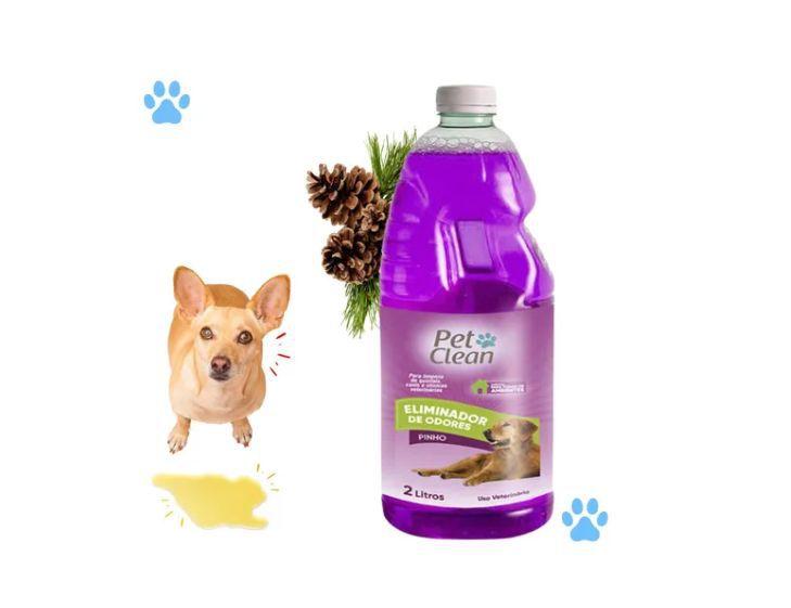 Imagem de Elimina Odor Ambiente 2L PetClean Cachorro Gato Cães Pet