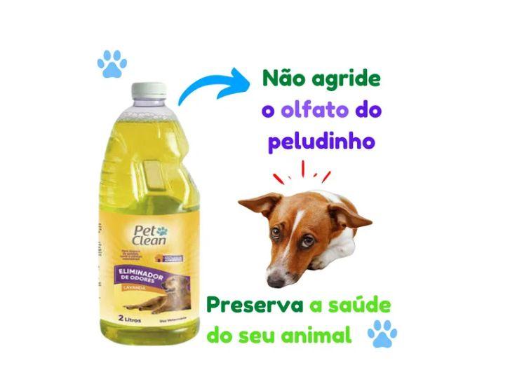 Imagem de Eliminador de Odor 2L Pet Clean Cachorro Gato Cães Pet