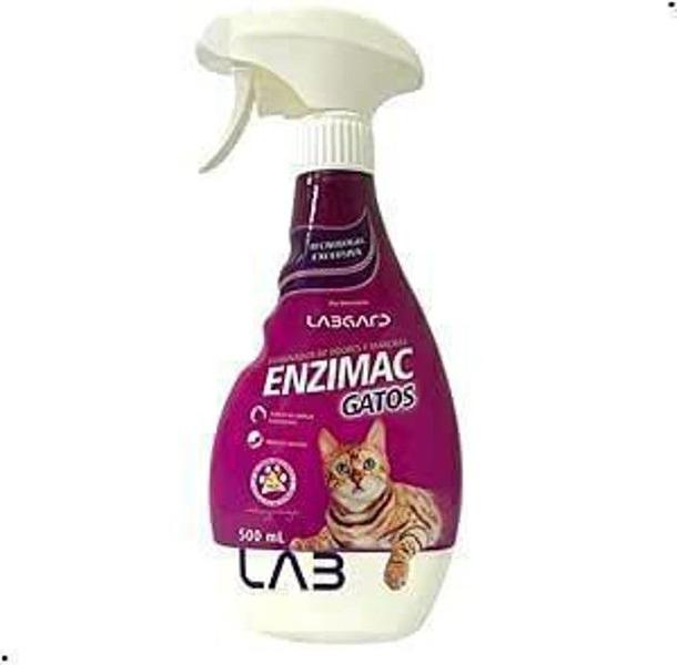 Imagem de Eliminador de odores enzimac gatos spray 500 ml