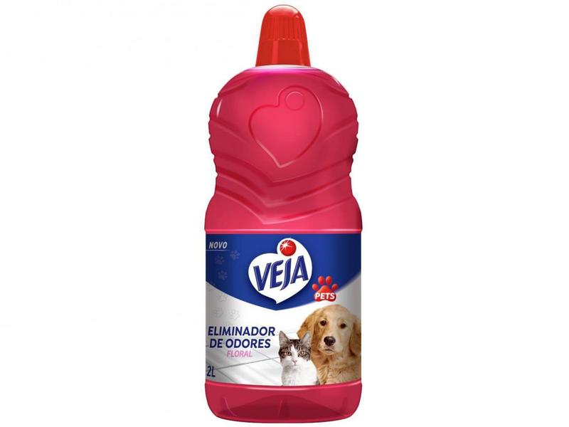 Imagem de Eliminador de Odores Veja Pets Floral Perfumado 2L